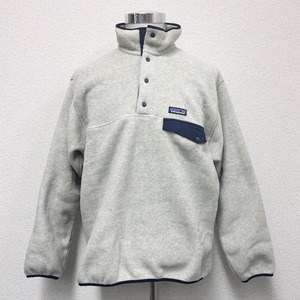 新品 PATAGONIA パタゴニア メンズ シンチラ スナップＴ プルオーバー グレー Lサイズ