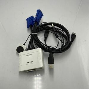 ◎(1018-11) 美品 エレコム USB⇔USBパソコン切替器 KVM-KUSN