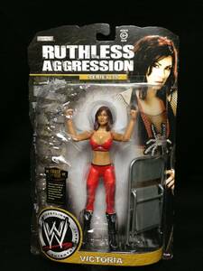 JAKKS：WWE RUTHLESS AGGRESSION SERIES 35 ビクトリア（未開封品）