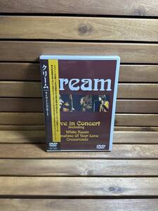 37 DVD クリーム ライヴ・イン・コンサート サンシャイン・ラヴ・ホワイト・ルーム cream Live in Concert 洋楽 音楽