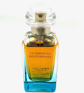 ★エルメス香水・HERMES・UN JARDIN EN MEDITERRANEE《地中海の庭》EDT.SPRAY 50ml・★開封展示USED/地下冷暗倉庫保管/箱無