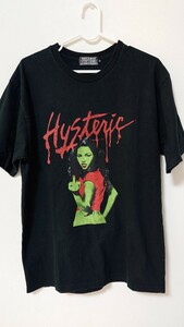 ヒステリックグラマー　HYSTERIC GLAMOUR　Tシャツ　黒　ブラック　サイズＭ