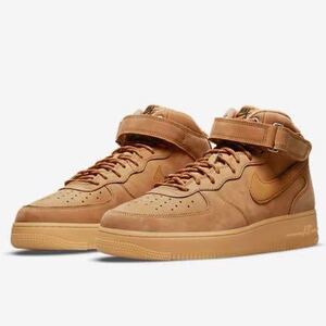 【新品未使用！定価即決送料込！】AIR FORCE 1 MID 07 WB FLAX WHEAT★AF-1★エアフォース1★NIKE★ナイキ★エアジョーダン★AIR JORDAN★