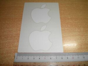 ◆夏の大感謝祭◆Apple 純正ロゴシール iPad 2/3 の付属品 2枚SET