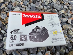 Makita　マキタ　リチウムイオン電池　BL1860B 18V 6.0Ah A-60464　新品(未使用)　購入月2024年9月