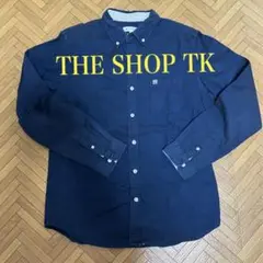 THE SHORTY ネイビー ボタンダウンシャツ