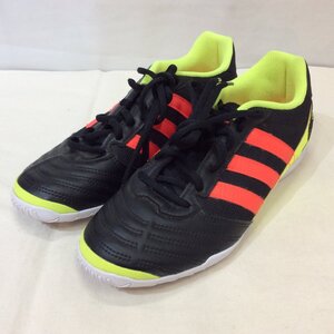 美品☆adidas アディダス sala フットサルシューズ 25.5cm ブラック