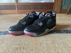 【新品未使用】Nike Air Jordan 4 Retro Bred Reimaginedus9.5-27.5cm