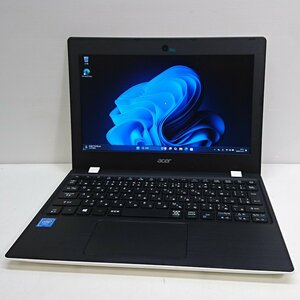 現状品 acer 11.6インチ Aspire one 1-132 Win11/Celeron N3050[M8603]