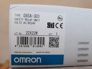 【新品】　未封品 未使用　オムロン OMRON G9SA-301　セーフティ・リレーユニット　1点価格