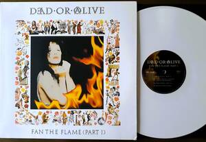 美盤　Dead Or Alive　デッド・オア・アライヴ　Fan The Flame (Part 1)　30周年記念盤 180g 重量盤 ホワイト・カラーレコード LP