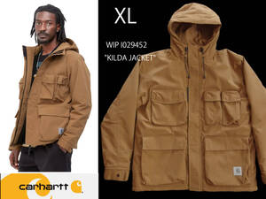 美品 Carhartt WIP カーハート WIP KILDA JACKET キルダ ジャケット 中綿 マウンテン パーカー フリース リフレクター