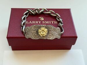 LARRY SMITH ラリースミス KARAKUSA ROSE CHAIN BRACELET (18K GOLD ACCENT) BR-0098 Size:16.5cm