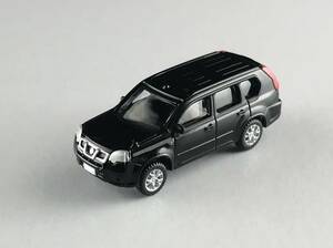 ◆カーコレクション【 日産 エクストレイル(黒)】 TOMYTEC Nゲージ用 1/150スケール