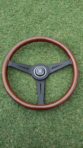 NARDI ナルディ クラシック ステアリング ナルディクラシック ウッドステアリング360mm MOMOボス変換スペーサー付き