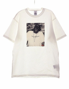 シュプリーム SUPREME 24AW JORDAN BIGGIE S/S TOP WHITE M ジョーダン フォト Tシャツ 半袖 カットソー ホワイト 白☆AA★ 250108