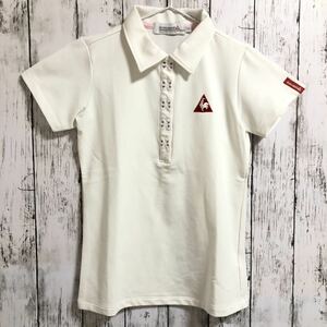 【le coq sportif golf】ルコック ゴルフ 半袖 ポロシャツ ホワイト レディース XS 送料無料！