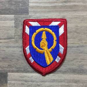 米軍実物 放出品 US ARMY 121ST ARCOM フルカラー 新品 即決 PATCH ワッペン SETAGAYA BASE