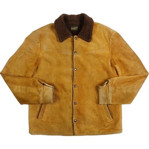 TENDERLOIN テンダーロイン T-SADDLE SUEDE JKT BROWN サドルスウェードジャケット 茶 Size 【S】 【中古品-良い】 20781371