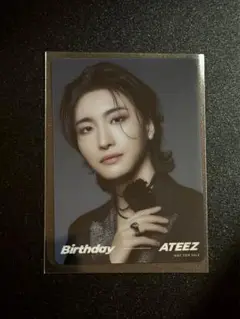 ATEEZ birthday HMV 特典 クリアトレカ ソンファ