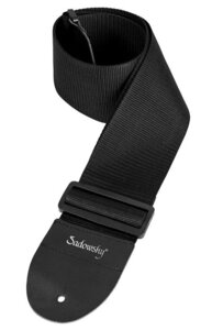 Sadowsky Nylon Bass Strap - Black, 80 mm Width