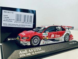 1/43 Minichamps アウディ A4 DTM Audi Sport Team Rosberg #18 M.ロッケンフェラー S Line DTM 2008