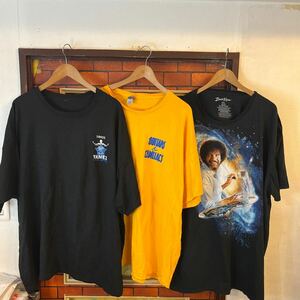 Tシャツ 半袖 ビックT ティーシャツ　xxxl 3XL 6枚セット　セキュリティ系含む　アウトドア　まとめ売り　アメリカ古着　1円スタート