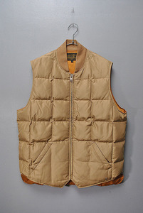 Eddie Bauer Black Tag Collection Downlight Canadian Vest エディーバウアー ブラックタグ/カナディアンベスト/ダウンベスト/カーキ/L