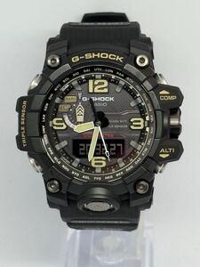 (美品) CASIO G-SHOCK MUDMASTER GWG-1000 電波ソーラー　動作確認済み