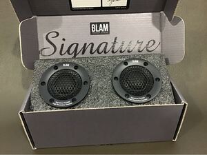 新品未使用　BLAM ブラム社　フランス製　高級ツイーター　Signature TS25HR ペア　保証書付