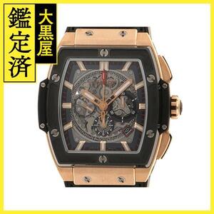 HUBLOT　ウブロ　601.OM.0183.LR　スピリット・オブ・ビッグバン　キングゴールド/セラミック　スケルトン　クロノグラフ【200】C