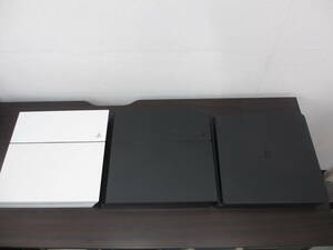 PS4 本体 3台 CUH-2000A CUH-1200A CUH-1100A 通電確認済み ジャンク SONY ソニー プレステ4