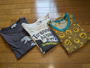 サイズ130　男の子　Tシャツ　タンクトップ　3枚セット　マザウェイズ　F.O.KIDS 3can4on ④