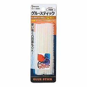 イチネンアクセス(旧イチネンミツトモ) three axis(スリーアキシス) グルー関連 グルースティック ブラック 12本組 20347