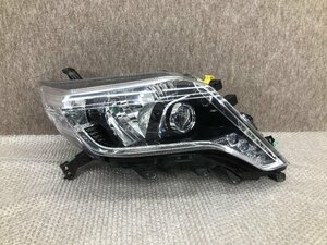 磨き済み トヨタ ランドクルーザープラド TRJ150W/GRJ150W/GDJ150W 中期 右ヘッドライト LED 純正 KOITO 60-215