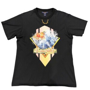 ルイ・ヴィトン LOUIS VUITTON タンジェリンプリントTシャツ 1A9XQQ コットン 半袖Ｔシャツ レディース 中古