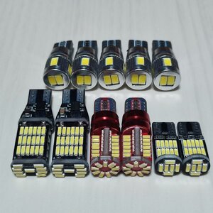 N-VAN JJ1 JJ2 Lグレード 超爆光 T10 LED ルームランプ バックランプ 車幅灯 ナンバー灯 11点セット ホワイト ホンダ /45/57/26/6