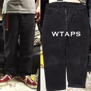 ［希少／完売モデル］《★ WTAPS ★》ワークワイドコーデュロイパンツ ダブルタップス CORDUROY ネイバーフッド タグ WTVUA 