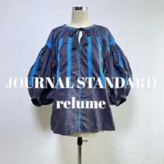 JOURNAL STANDARD relume ギャザーブラウス　刺繍　春夏秋