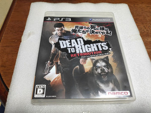 ●PS3 DEAD TO RIGHTS デッド トゥ ライツ レトリビューション●