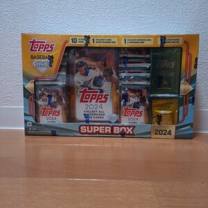 【新品・未開封 】2024 Topps Update Baseball Super Box 大谷翔平 山本由伸 今永昇太 