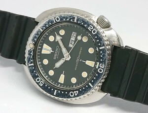 【OH済】SEIKO セイコー サードダイバー 150m 6306-7001 1978年頃 自動巻き 中古 アンティーク