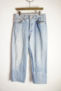 希少16SS UNUSEDアンユーズド DENIM PANTS UW0500 再構築 デニム パンツ ジーンズ 青122O