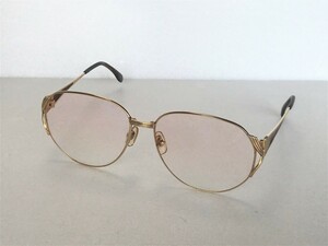 ■【YS-1】 イヴサンローラン YSL ■ 度入り メガネ ■ 金属フレーム ゴールド系 ■ 31-4613 レディース 【東京発 手渡し可能】■D