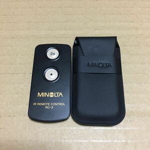 MINOLTA ミノルタ RC-3 リモートコントロール 現状品