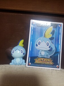 即決！　ポケットモンスター　メッソン　フィギュア　ソフビ　カード