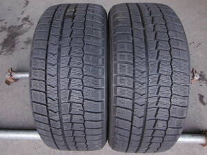 P2451 送料無料 2本SET価格! バリ溝 245/40R18 ダンロップ WINTER MAXX WM02 スタッドレス 245/40/18 245/40-18 エアーチェック済