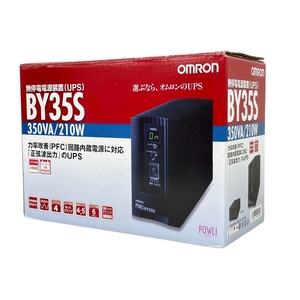 OMRON オムロン BY35S 無停電電源装置 350VA/210W 家電 開封済 未使用 K8876157