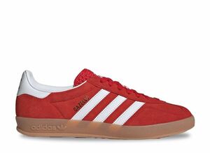 adidas Originals Gazelle Indoor "Better Scarlet/Footwear White/Gum" 24.5cm JI2063