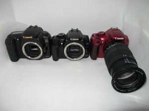 【デジタル一眼3台＋レンズ1本まとめ売り】Canon・SIGMA #3345-173